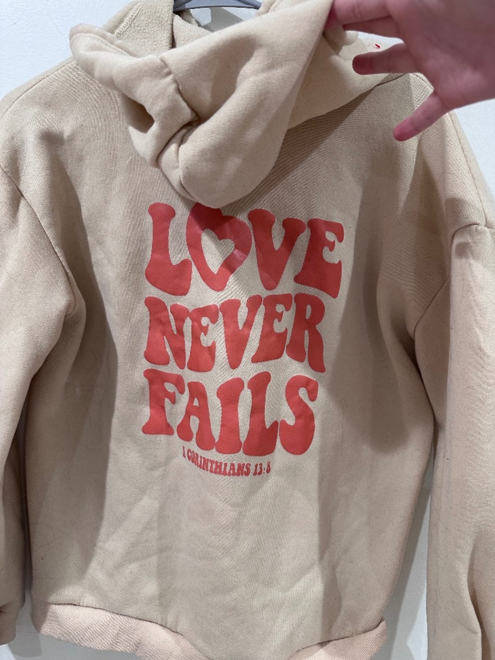 Bible verse hoodie